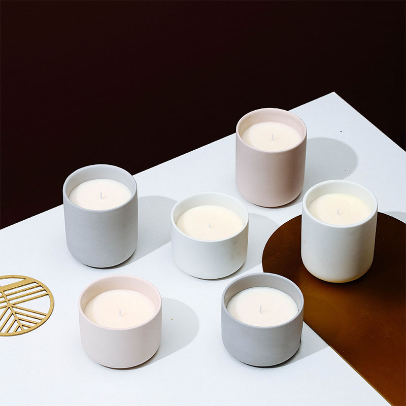Candle In Ceramic Jars