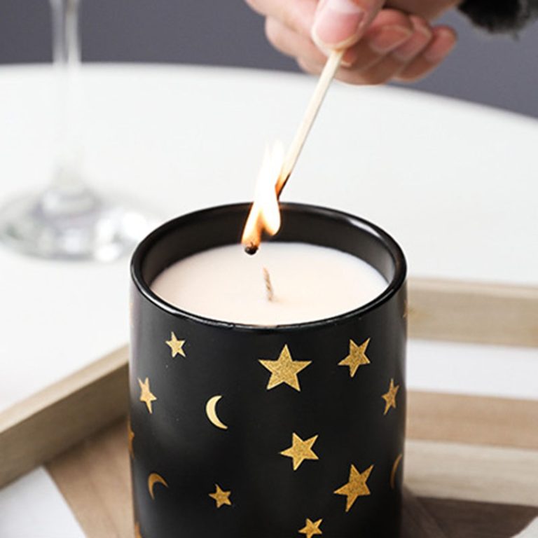 Ceramic Candle Vessels 200ml Best Ceramic Jar for Candles