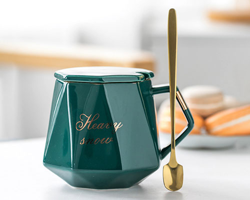 Green Ceramic Coffee Mug