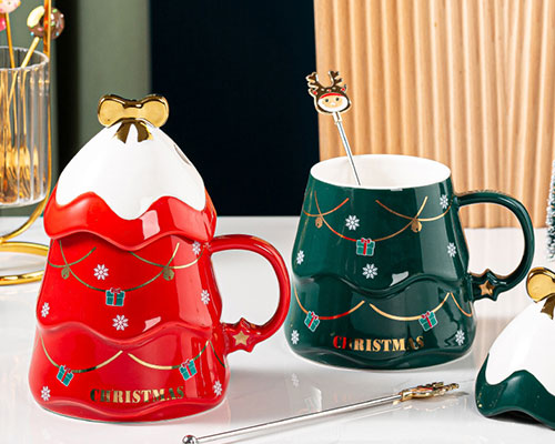 Ceramic Christmas Cups