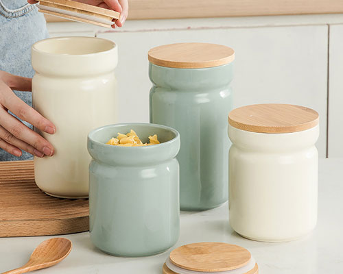Ceramic Food Storage Canisters