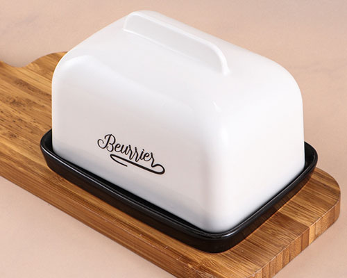 Ceramic French Butter Dish