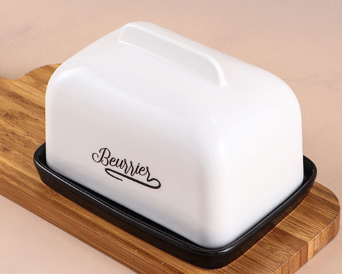 Ceramic French Butter Dish