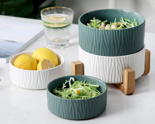 Ceramic Salad Serving Bowl