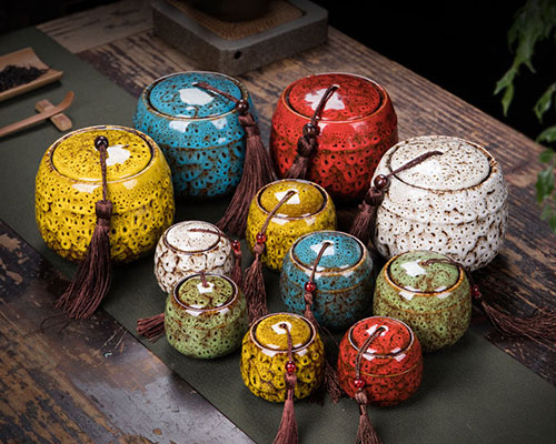 Ceramic Tea Jars