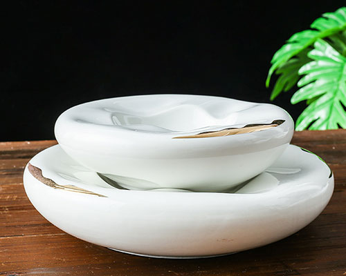 Ceramic White Plates
