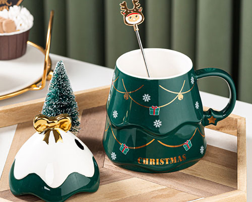 Christmas Ceramic Cup
