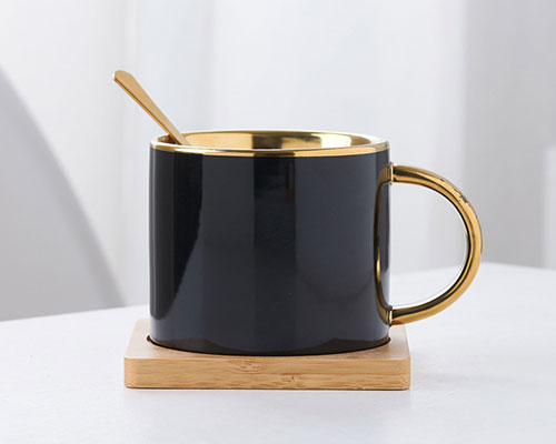 Black Ceramic Cup