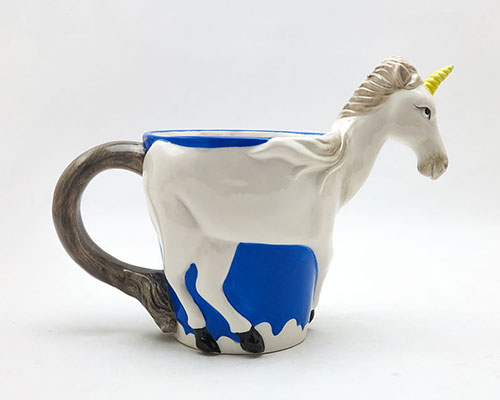 Cartoon Horse Ceramic Mug