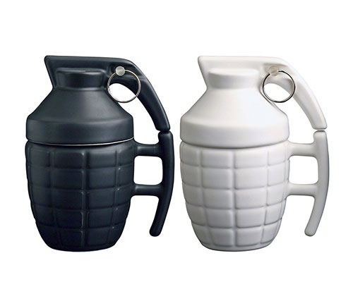 Ceramic Grenade Coffee Mugs