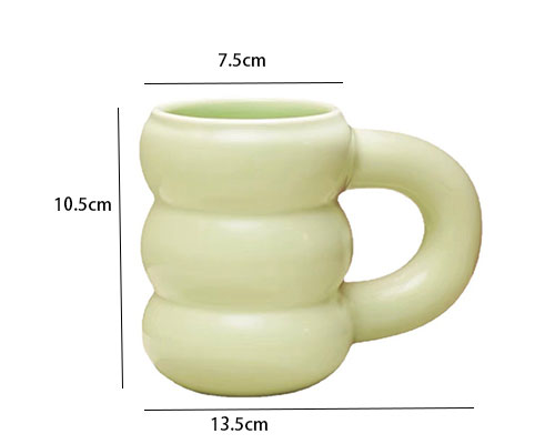 Ceramic Mug With Handle