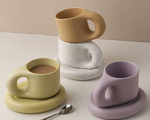 Chubby Ceramic Mug Set