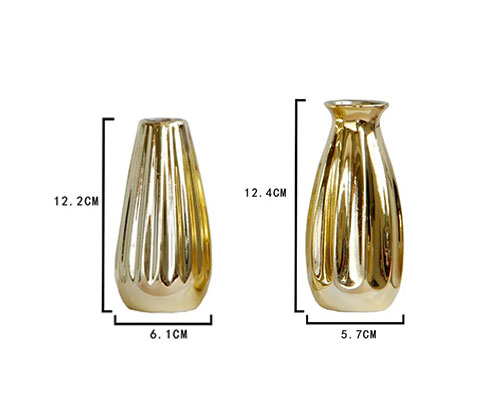 Gold Ceramic Vases Bulk