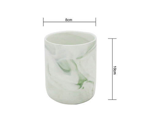 Green Ceramic Candle Holder