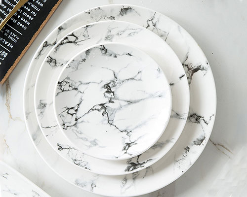 Marble Ceramic Plates for Sale