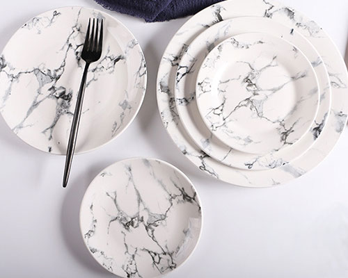 Marble Ceramic Plates in Bulk