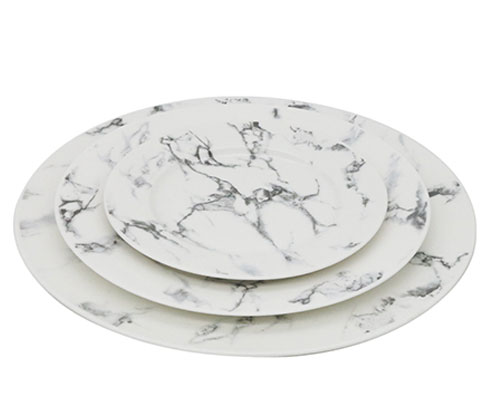 Marble Ceramic Plates