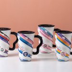 Personalized Ceramic Coffee Travel Mugs