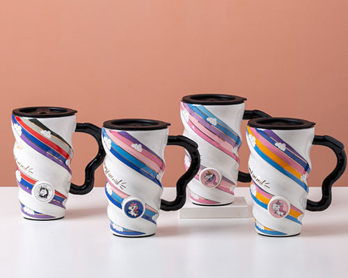 Personalized Ceramic Coffee Travel Mugs