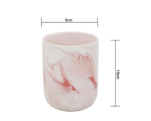 Pink Ceramic Candle Holder