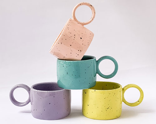 Speckled Ceramic Mugs