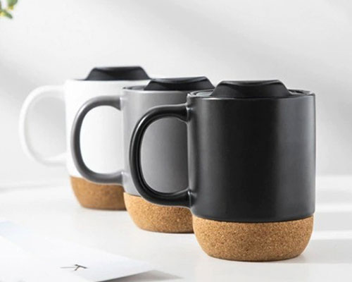 Wholesale Ceramic Coffee Mugs With Cork Bottom