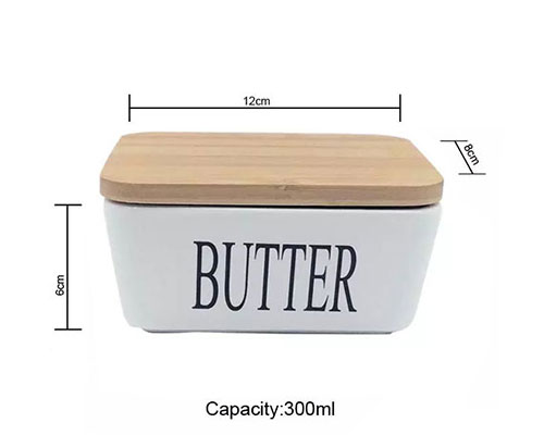 300ml Ceramic Butter Container