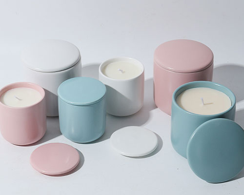 Ceramic Candle Jars With Lids Bulk