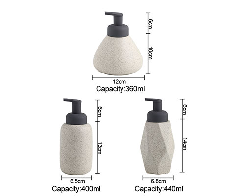 Ceramic Foaming Soap Dispenser