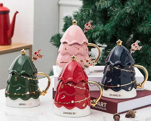 Ceramic Personalised Christmas Mugs