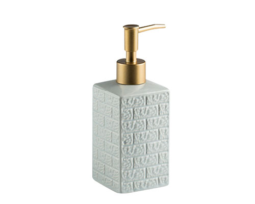 Square Ceramic Soap Dispenser