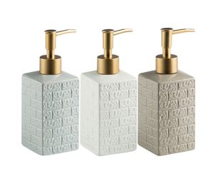 Square Ceramic Soap Dispensers