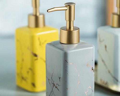 Square Marble Soap Dispensers