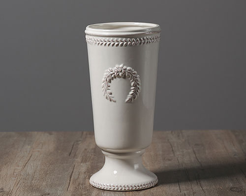 White Ceramic Jug Vase