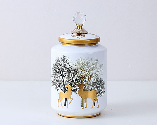 Decorative Ceramic Kitchen Jar
