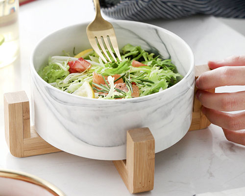 Large Ceramic Salad Serving Bowl