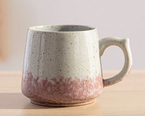 Pink Ceramic Coffee Mug