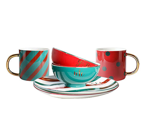 Christmas Ceramic Mugs and Plates