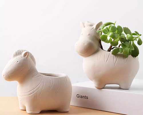 Ceramic Animal Plant Pots