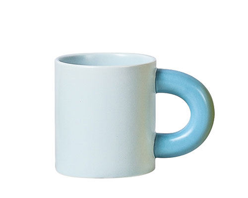 Blue Ceramic Coffee Cup