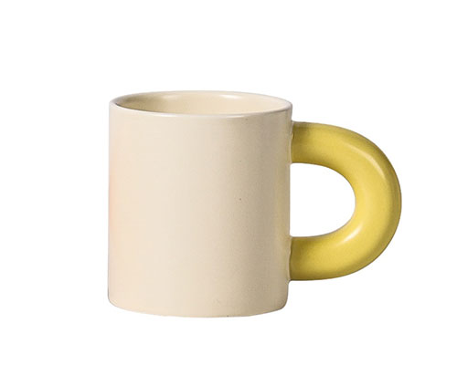 Ceramic Handmade Cup with Handle