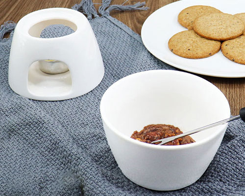 Ceramic Melting Pot for Chocolate