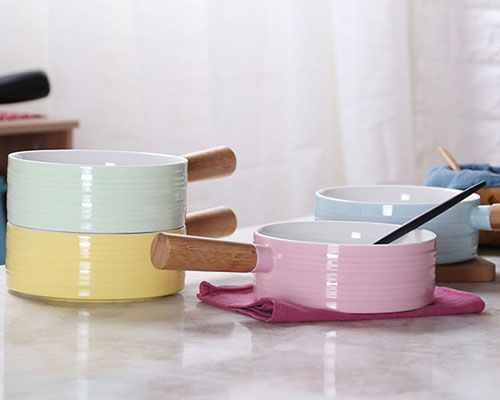 Color Ceramic Pots And Pans