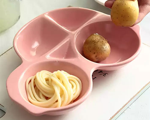 Cute Ceramic Plate for Childrens