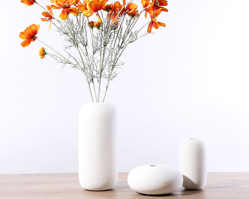 White Ceramic Vase Bulk
