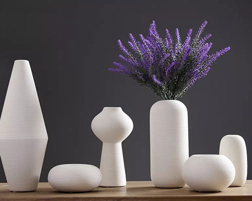 White Ceramic Vases Wholesale