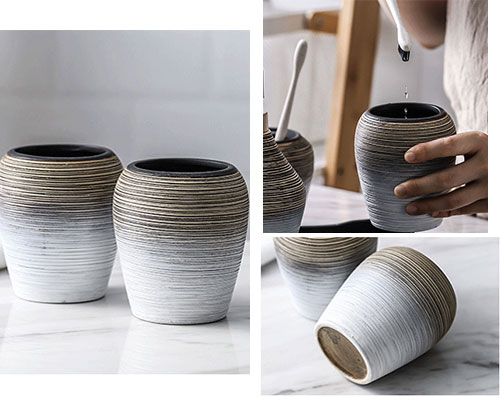 Ceramic Brushing Cups