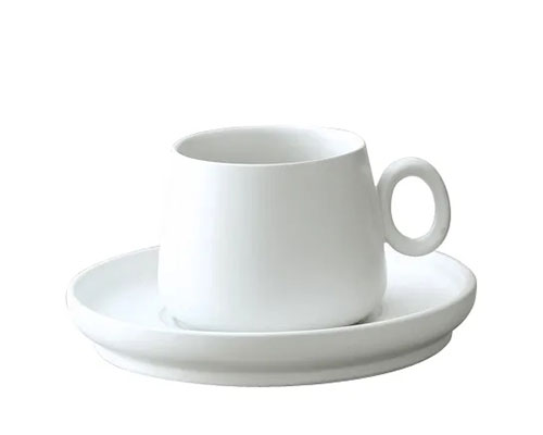 White Ceramic Mug Set