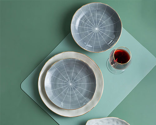 Handmade Ceramic Plates Set