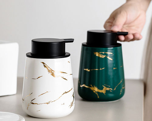 Marble Kitchen Soap Dispensers